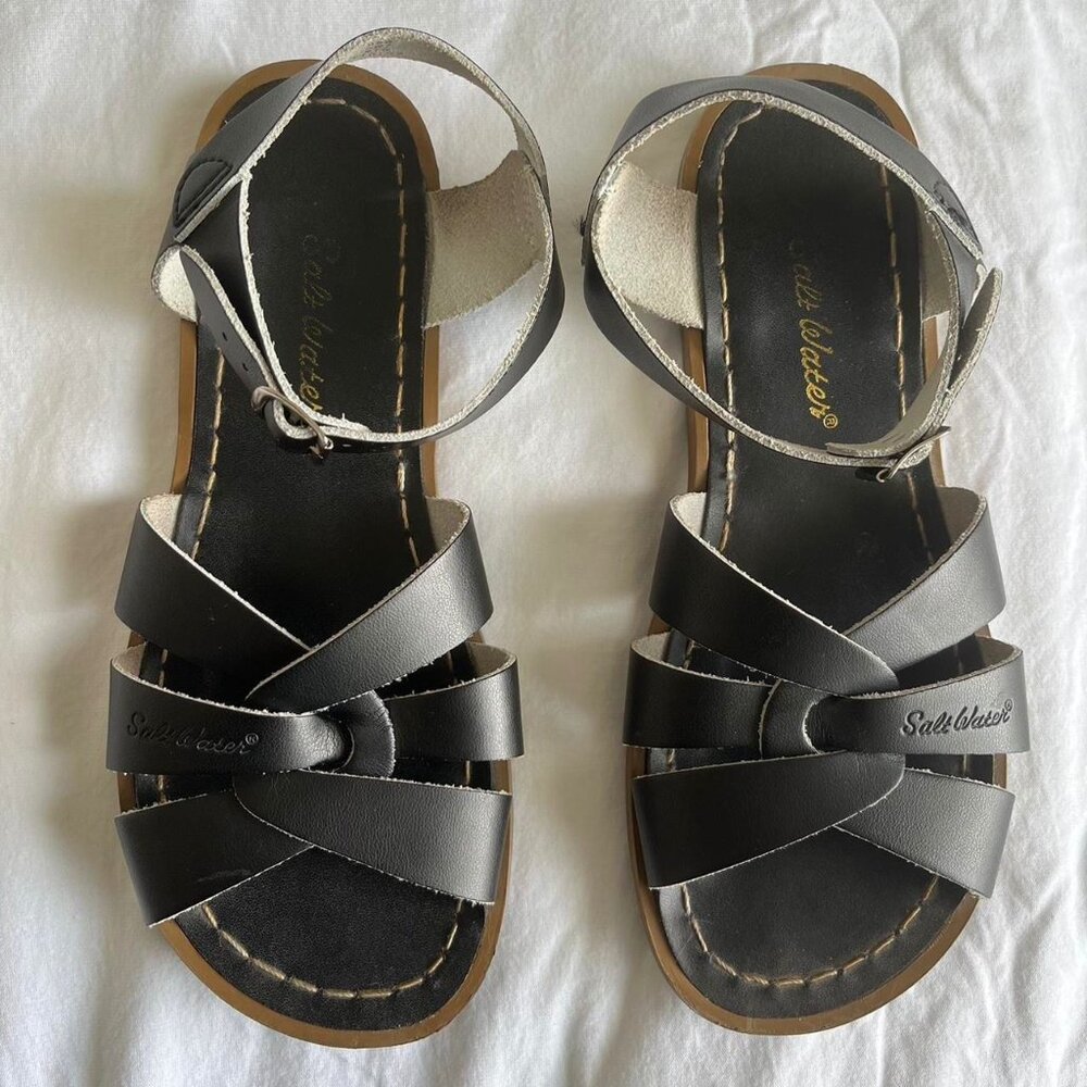 Salt Water Original Sandals in Black